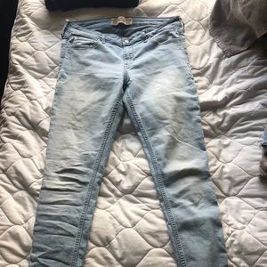 light washed Hollister jeans